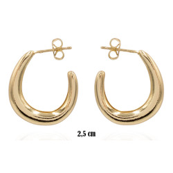 Kolczyki CM miedź pozłacana 14k - MF41400